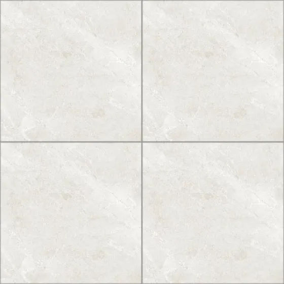 Beige marble floor tile with subtle grey veining and matte finish on white background