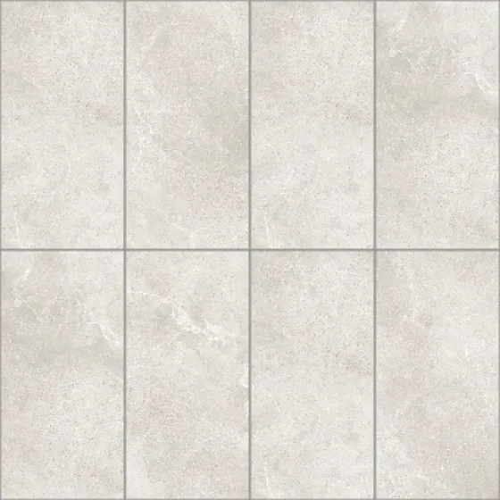 Light grey marble texture floor tile with natural stone pattern on white background